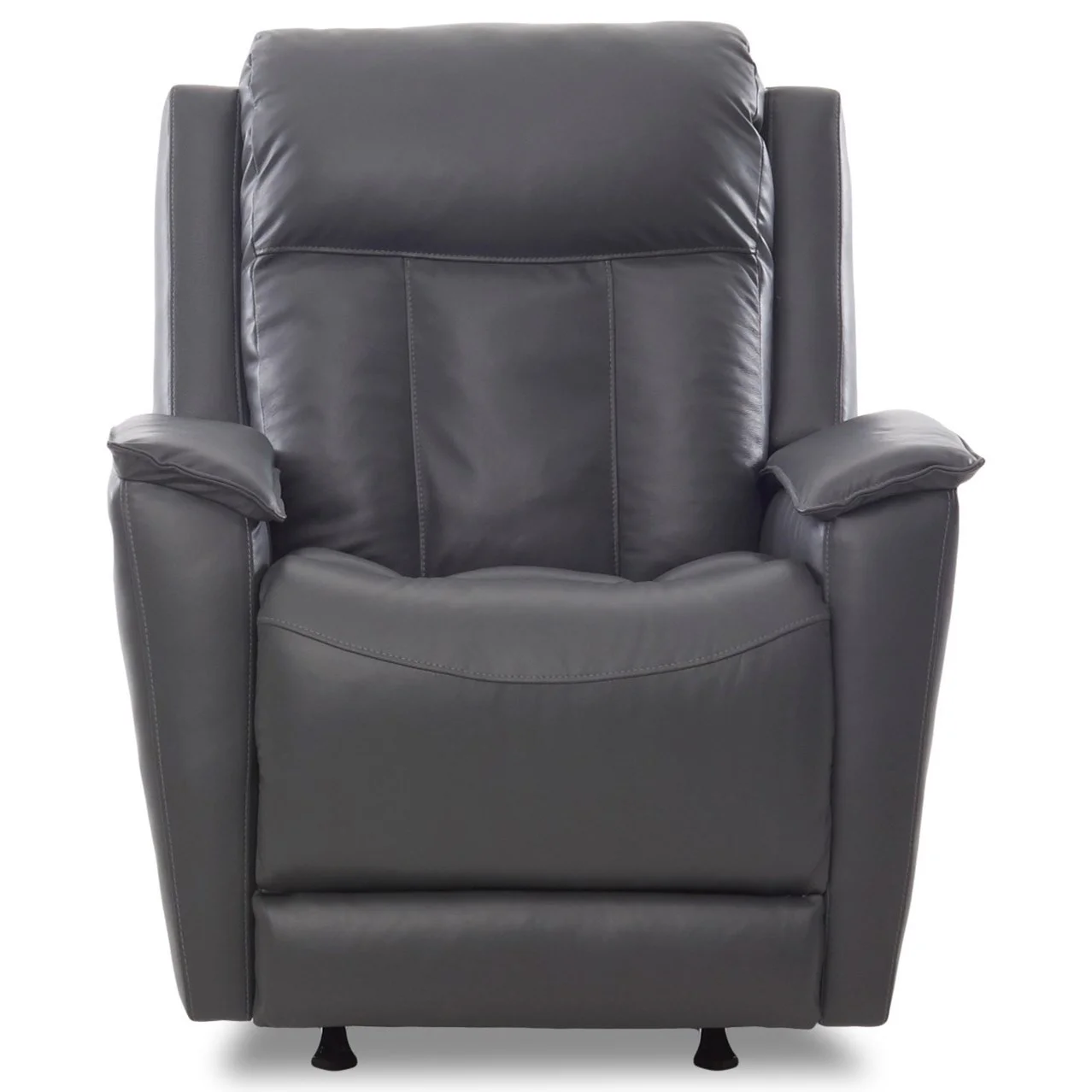 Klaussner Grant Casual Power Rocking Recliner with Power Headrest and Lumbar Support Sheely's